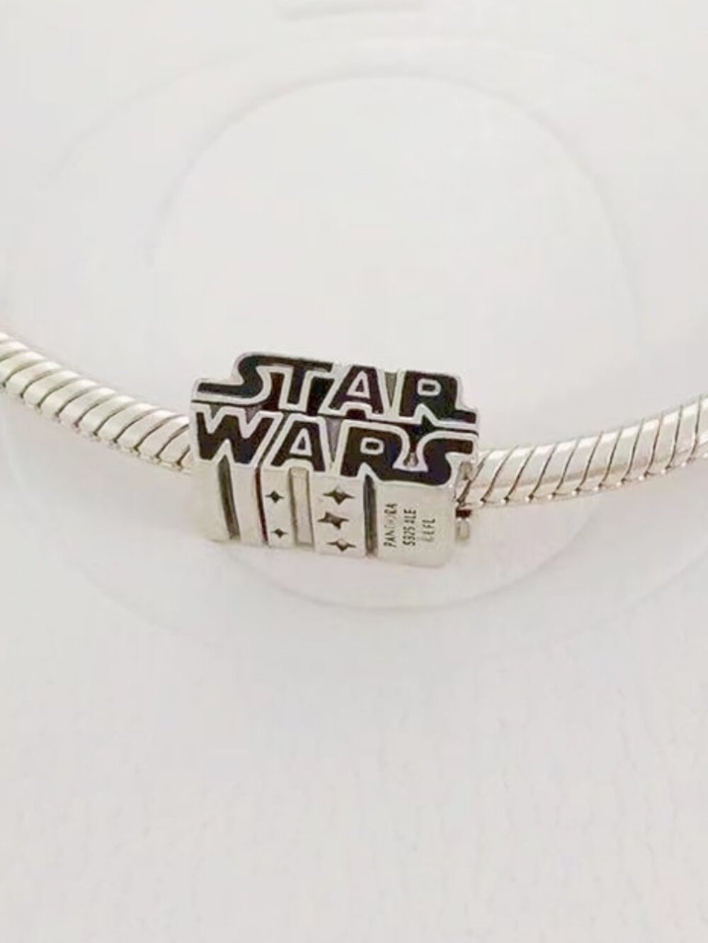 Pandora Star Wars Silver 3D Logo Charm